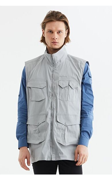 Panthzer Tanbar Erkek Yelek Gri