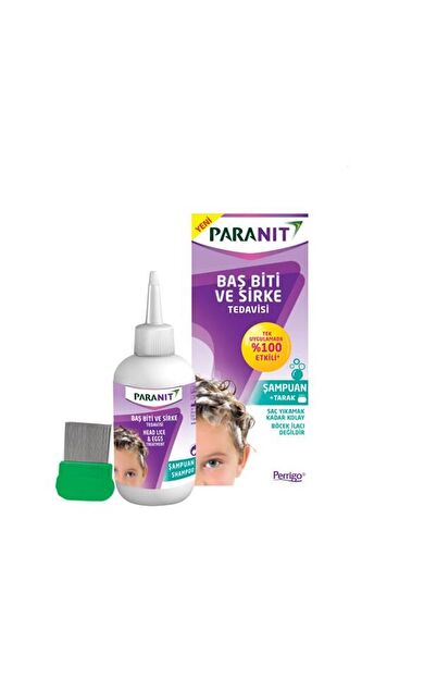 Paranit Baş Biti ve Sirke Tedavisi Şampuanı 100 Ml-SKT:11/2027