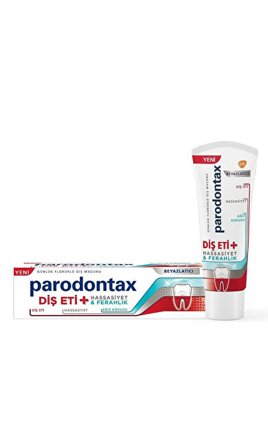 Parodontax Diş Eti Hassasiyet Ferahlık Beyazlatıcı Diş Macunu 75 ml
