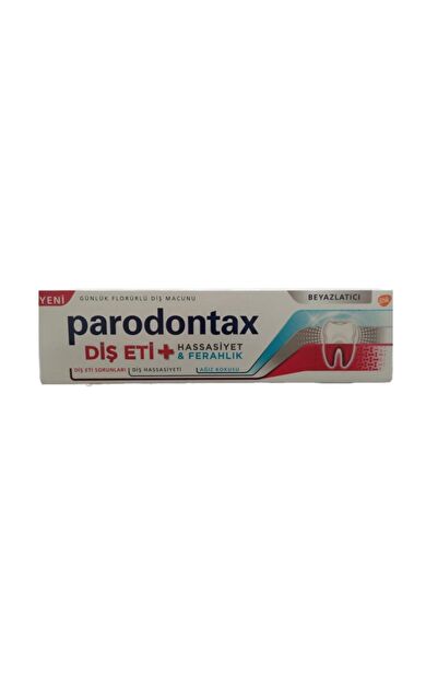 Parodontax Diş Eti Hassasiyet Ferahlık Beyazlatıcı Diş Macunu 75 ml