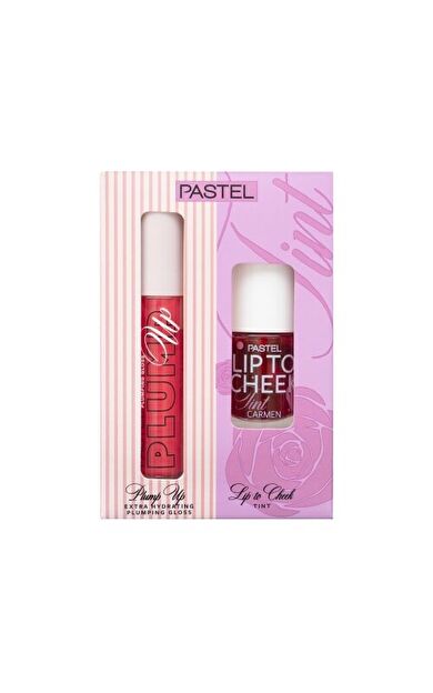 Pastel Profashion Plumping Gloss 204 + Pastel Lip To Cheek Tint Carmen