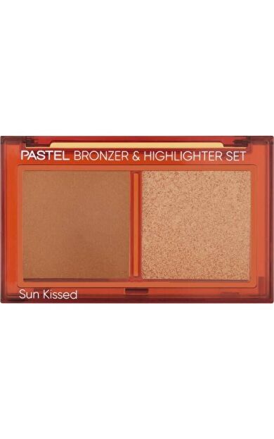 Profashion Bronzer &amp; Highlighter Set Sun Kissed No02 Tan Bronze Kategori Allık