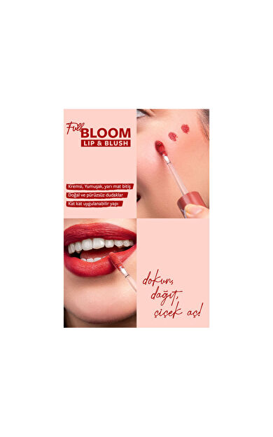 Pastel Full Bloom Lip Blush Ruj & Allık 80 Blossom