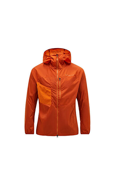 Peak Performance M VISLIGHT ALPHA JACKET Erkek Outdoor Ceketi G78913080T Turuncu