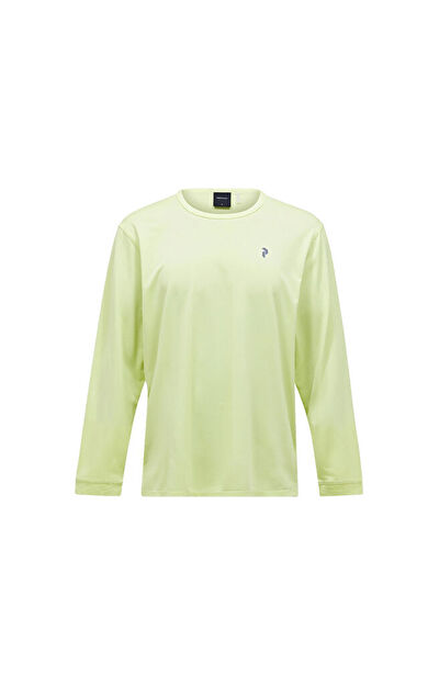 Peak Performance M TRAIL LS Erkek Günlük Tişört G79358090T Yeşil