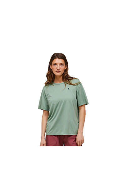 Peak Performance W TRAIL SS Kadın Günlük Tişört G79477100T Yeşil