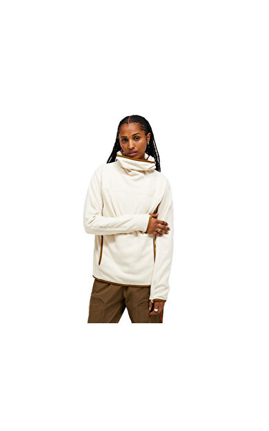 Peak Performance W TREELINE FLEECE HOOD Kadın Günlük Sweatshirt G79918020T Siyah