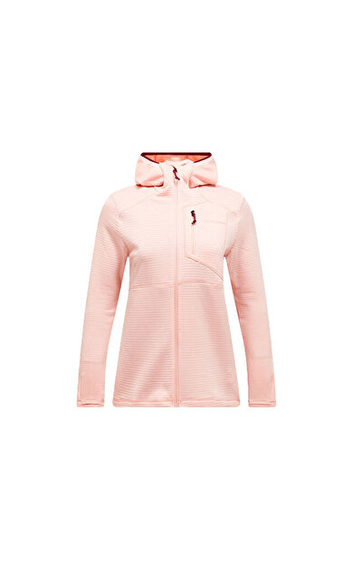 Peak Performance W TRAIL POLARTEC ZIP HOOD Kadın Günlük Sweatshirt G80183060T Renkli
