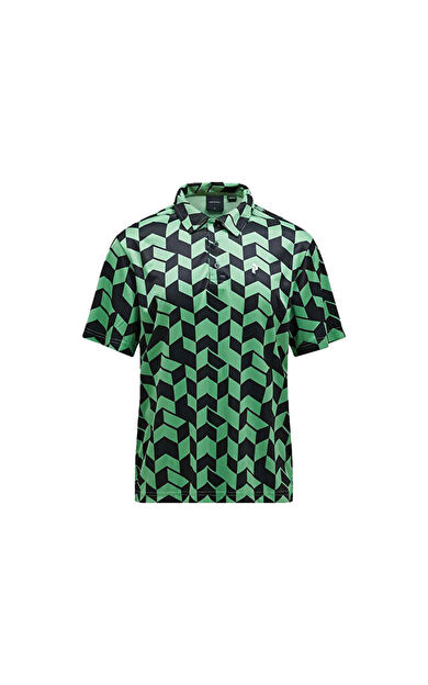 Peak Performance M GRAPHIC SS POLO Erkek Günlük Tişört G80377030T Yeşil