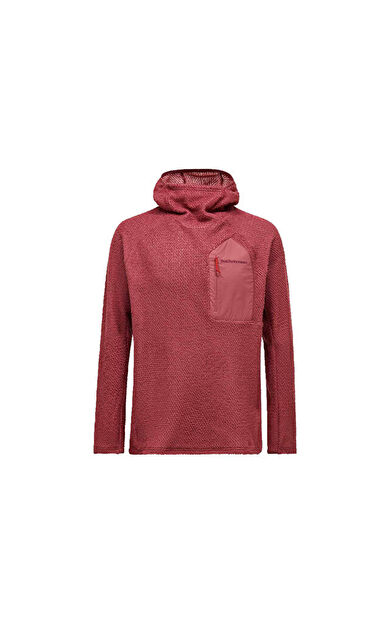 Peak Performance M FREELIGHT ALPHA HOOD Erkek Outdoor Polar Ceket G80440030T Gri