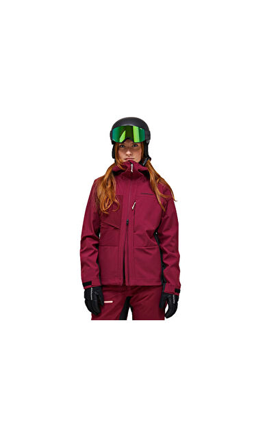Peak Performance W ASCENT SOFTSHELL JACKET Erkek Outdoor Ceketi G80515020T Mor