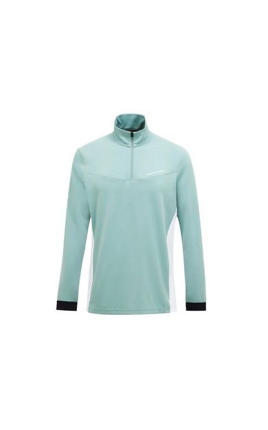 Peak Performance M SWIFT MOTION MIDLAYER Erkek Outdoor Polar Ceket G80721030T Yeşil