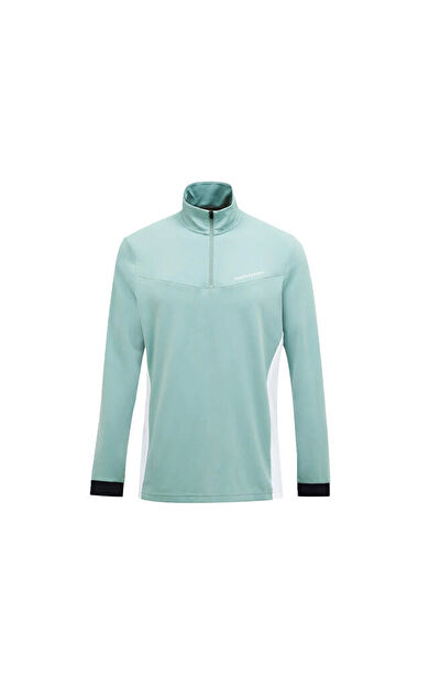 Peak Performance M SWIFT MOTION MIDLAYER Erkek Outdoor Polar Ceket G80721030T Yeşil