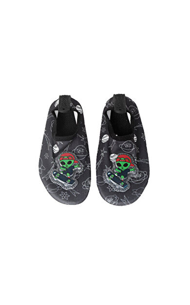Peluche Alien Çocuk Deniz & Havuz Ayakkabısı ALIEN Siyah