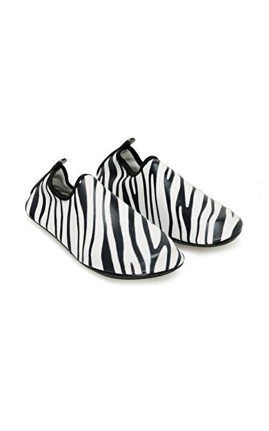 Peluche Bright Zebra Kadın Deniz & Havuz Ayakkabısı BRIGHT-ZEBRA Siyah