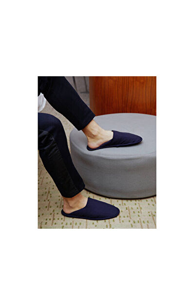 Peluche Navy Blue Parachute Canak Slipper Erkek Ev Terliği CANPAR-ELT Mavi