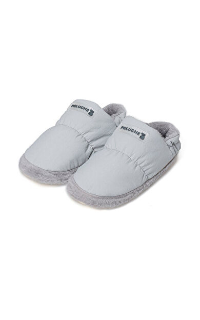 Peluche Grey Parachute Women Slipper Kadın Günlük Ev Pandufu PAR-KGI Gri
