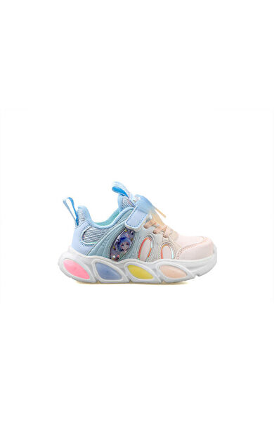 Pepino Pk24 1830 Pudra Bebe Mavi Çocuk Günlük Işıklı Ayakkabı PK24-1830-PUDRA-BEBE-MAVI Renkli