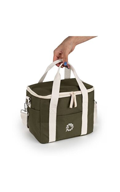 Peppythings Olive Termal Yemek Çantası Seaside Koleksiyonu