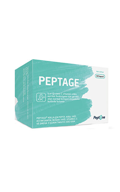 Peptage Takviye Edici Gıda 60 Kapsül