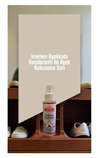 Iceman Ayakkabı Deodorantı 90ml