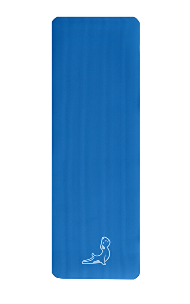 PETARYA Comfort Serisi Mavi 10 mm NBR Egzersiz Matı