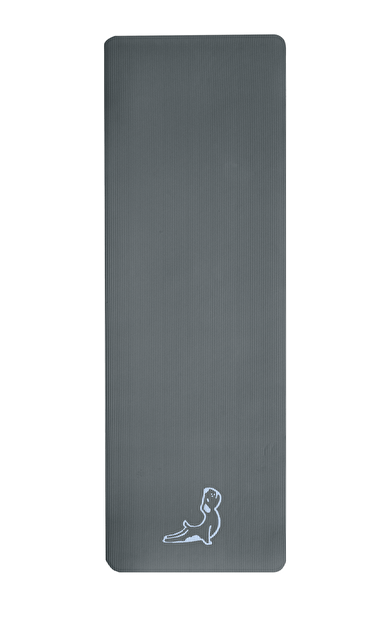 PETARYA Comfort Serisi Gri 10 mm NBR Egzersiz Matı