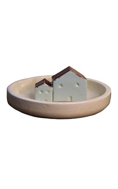 PETARYA Mavi Seramik Ev Tütsülük