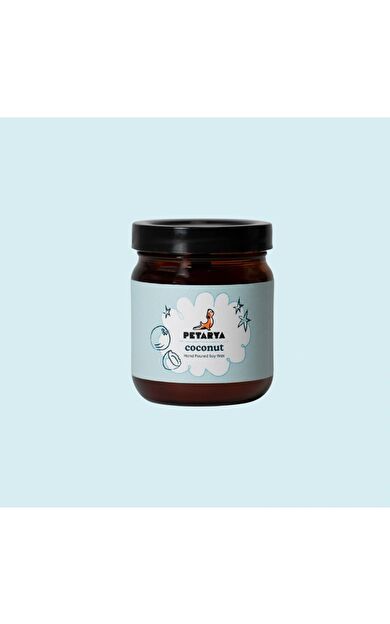 PETARYA Hindistan Cevizi Kokulu Doğal Vegan Soya Mumu