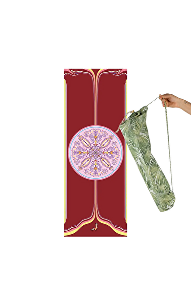PETARYA Mandala Serisi Now Here 4.1 mm Doğal Kauçuk Kaydırmaz Yoga Matı
