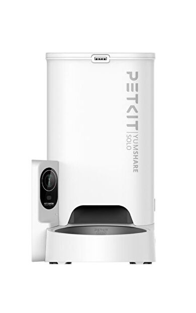 Petkit Yumshare Solo Kameralı Akıllı Mama Kabı Beyaz (Resmi Distribütör Garantili)