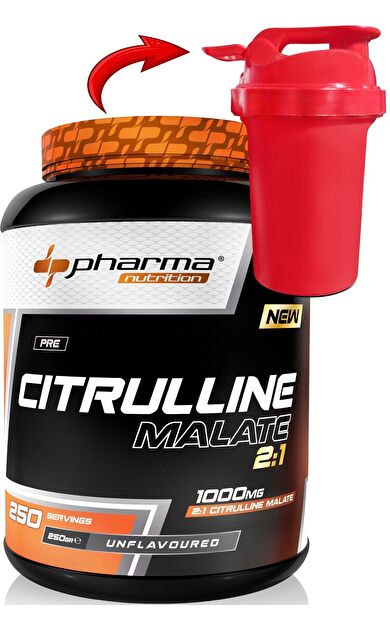 Pharma Nutrition Pure L Citruline L Sitrulin Citrulin Citrulline Malate 250g - 250 Servis