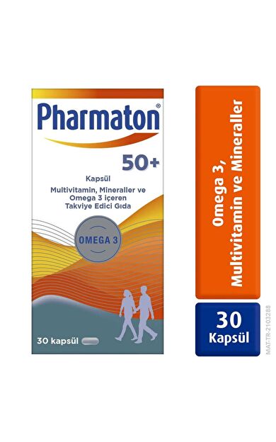 Pharmaton 50 Plus 30 Kapsül