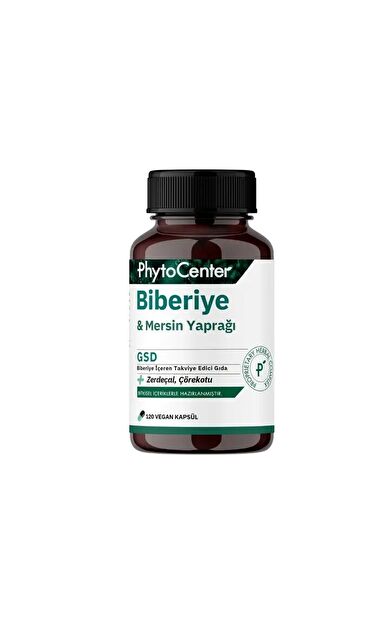 Phytocenter GSD Mersin ve Biberiye İçeren Takviye Edici Gıda 120 Kapsül