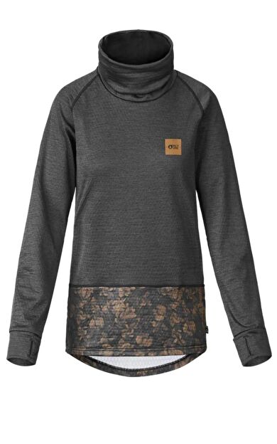 Blossom Grid Fleece Kadın Süveter SWT133ORG56