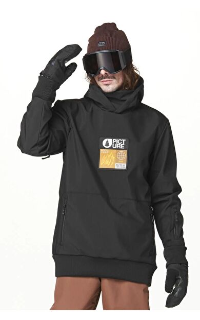 Picture Organıc Parker Sweatshirt Siyah