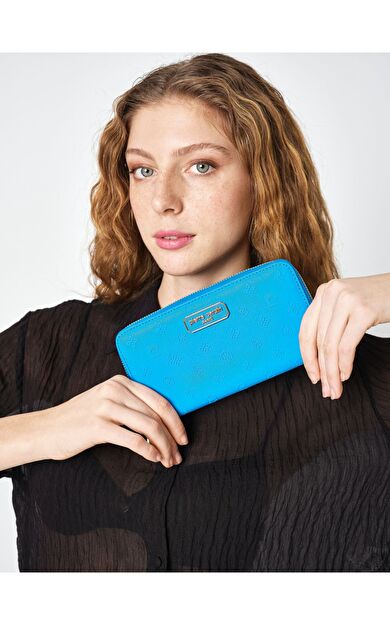 PİERRE CARDİN KADIN CÜZDAN 06PC25Y601-P Turkuaz Turkuaz