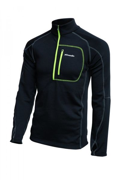 PINGUIN POWER MEN HALF ZIP SIYAH