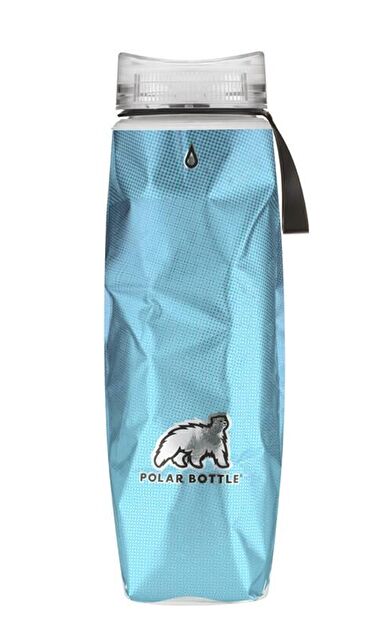 Polar Bottle Ergo Insulated Halftone Termos 0.65 Litre-MAVİ