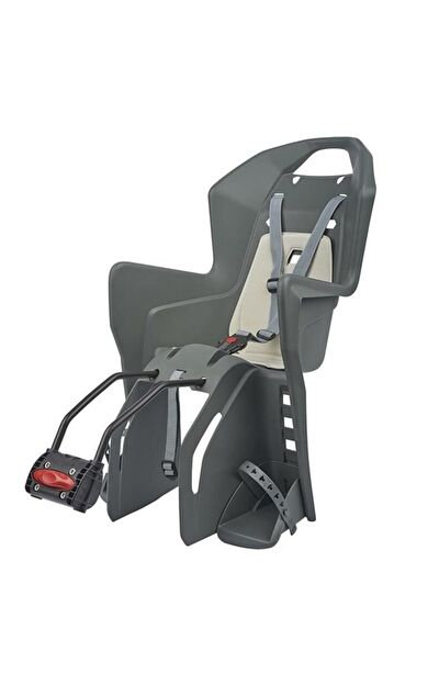 Polisport Koolah FF Arka Çocuk Taşıyıcı bisiklet çocuk koltuğu Gri Renk