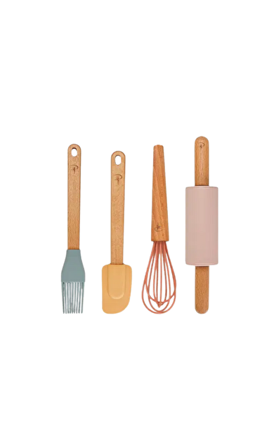 PORLAND Fancy Çocuk Pişirim Takımı 4 Parça