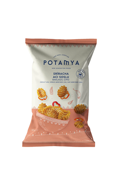 POTAMYA Acılı Baklagil Cipsi 50g