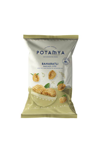 POTAMYA Baharatlı Baklagil Cipsi 50g
