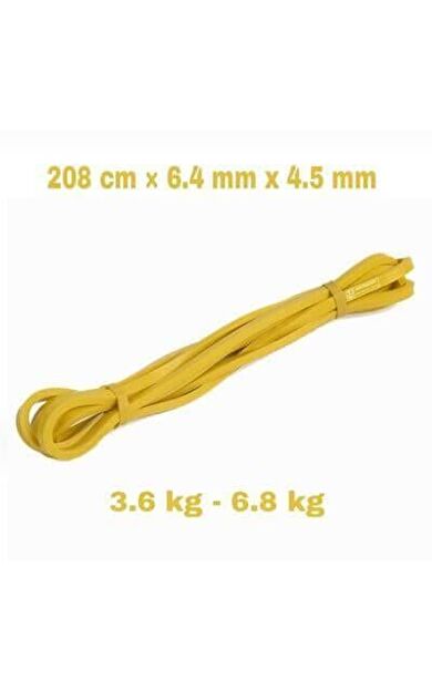 Powerband Direnç Lastiği Ve Egzersiz Bandı Sarı X-Light