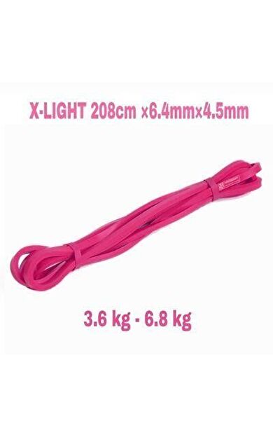 Powerband Direnç Lastiği X-Light Pembe
