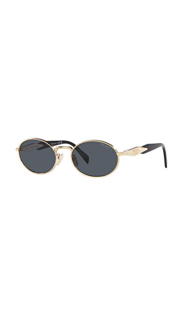 Prada PR 65ZS Kadın Güneş Gözlüğü ZVN09T Pale Gold Dark Grey 55 Ekartman