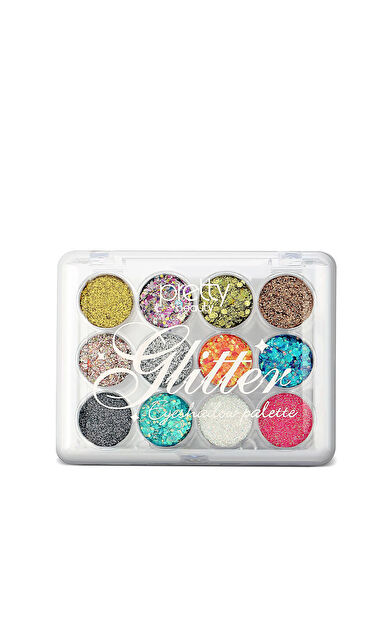 Pretty Pb-411 Glitter 12'Li Far Paleti