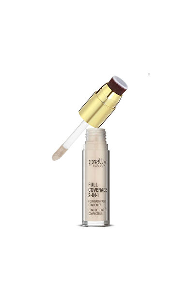 Pretty Pb-438 Full Coverage 2-In-1 Concealer - 01