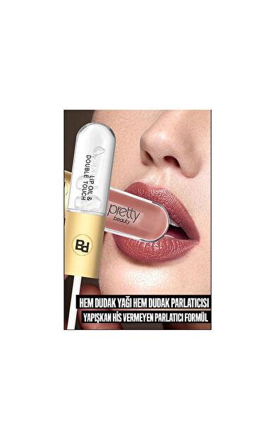Pretty Pb-408A Double Touch Lipgloss - 01