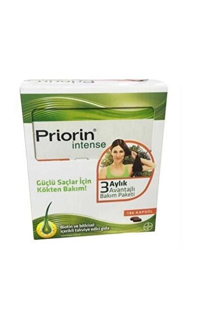 Priorin Intense 120 Tablet + 60 Tablet
